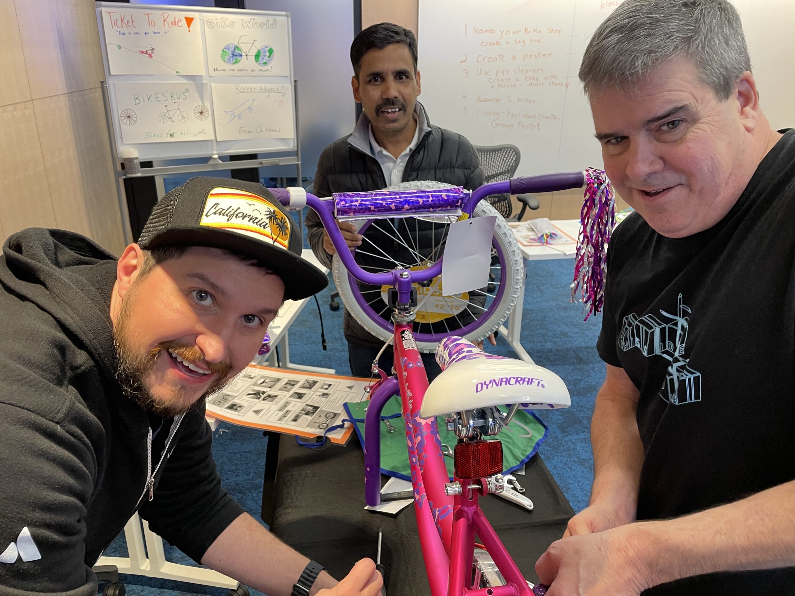 team-building-bike-builds-kids-bike-lane